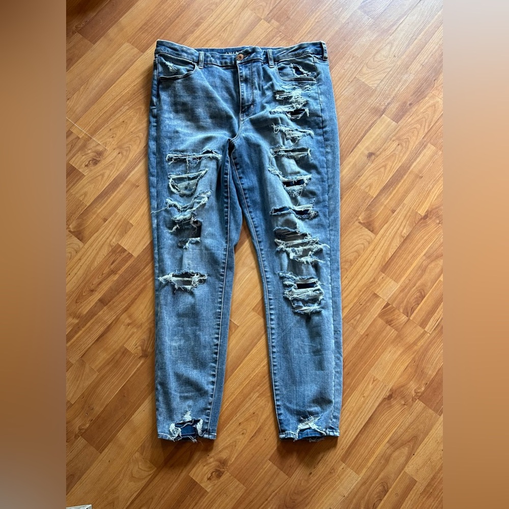 American Eagle next level stretch curvy hi-rise jegging - size 18